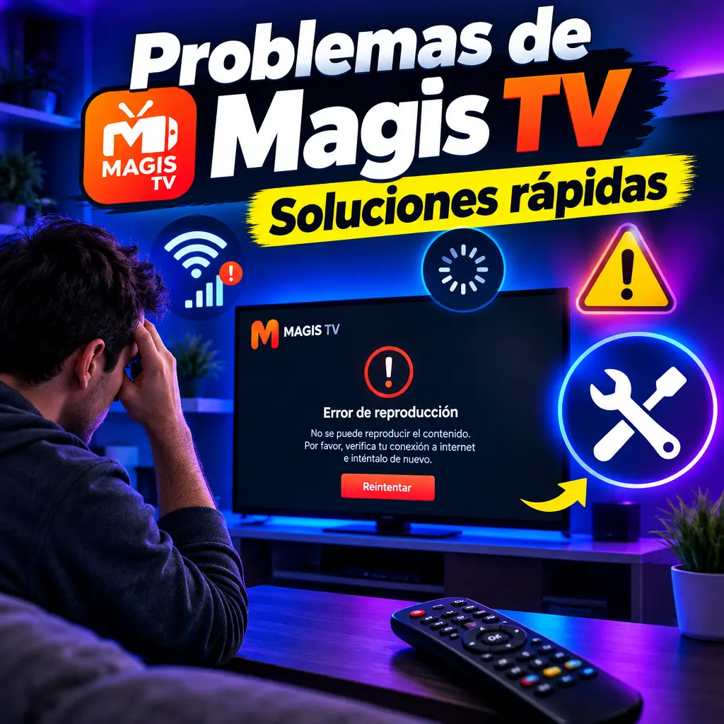 Problemas comunes de Magis TV y cómo solucionarlos