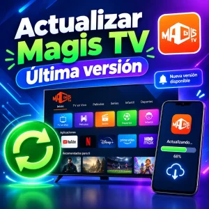 Cómo actualizar Magis TV a la última versión